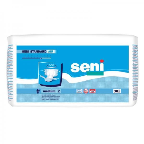 Подгузники для взрослых SENI STANDARD AIR medium 30 шт.