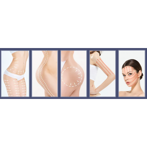 Апарат для корекції фігури та догляду за обличчям V9 VelaShape III
