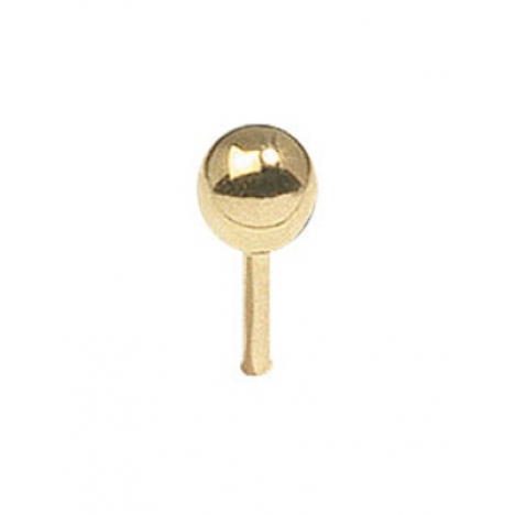 Сережки Caflon Gold кулька Позолота середні (пара)