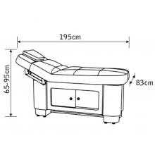 Косметологічна кушетка KPE-23