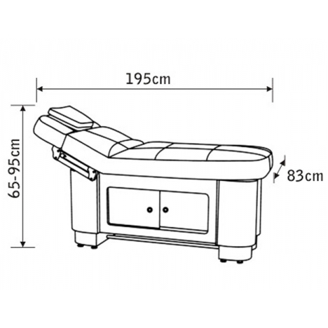 Косметологическая кушетка KPE-23