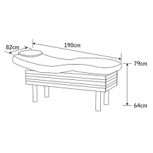 Косметологічна кушетка KPE-25