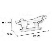Кушетка косметологічна електрична KPE-12