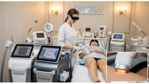 Де застосовуються александритові лазери: ключові сфери та можливості обладнання