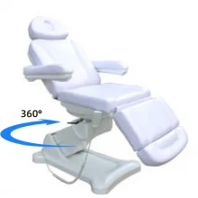 Косметологічна електрична кушетка з підйомом і обертанням на 360 градусів KPE-11