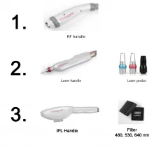 Косметологічний апарат 3в1 KATARA (Фотоепілятор + Неодимовий лазер + RF)