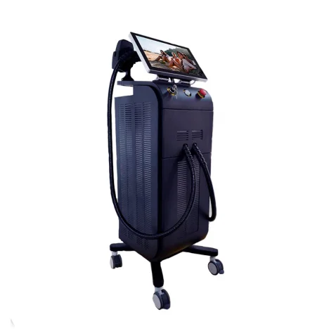 Диодный лазер SOPRANO TITANIUM на три длины волны с двумя манипулами Диодный лазер SOPRANO TITANIUM на три длины волны с двумя манипулами