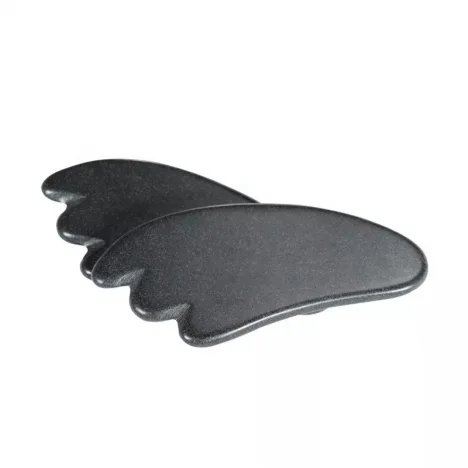 Набор скребков гуаша для массажа лица и тела из базальтового камня UMS-HGS2