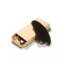 Набор скребков гуаша для массажа лица и тела из базальтового камня UMS-HGS2