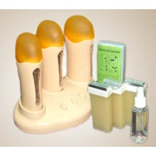 Воскоплав на 3 кассеты + набор для восковой депиляции UMS-8324