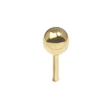 Сережки Caflon Gold кулька Позолота середні (пара)