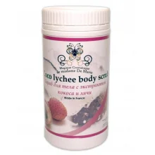 Скраб для тела с экстрактом кокоса и личи 1 кг.