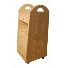 Косметологическая тележка Budua Beauty Luxe S-15