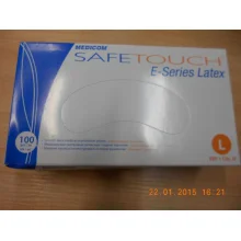 Рукавички латексні, 100шт. уп. опудрені