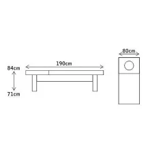 Массажный стол KPE-4 Dove Spa