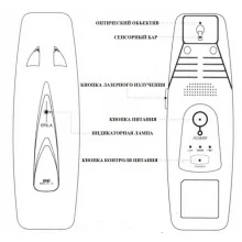 Мини лазер для эпиляции волос D-las 808 mini