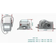 Апарат для фотоепіляції ESTI - 10 одна маніпула IPL, SHR( AFT)
